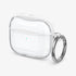 ACS05481 - Apple AirPods Pro 2 Case Ultra Hybrid in crystal clear showing the front